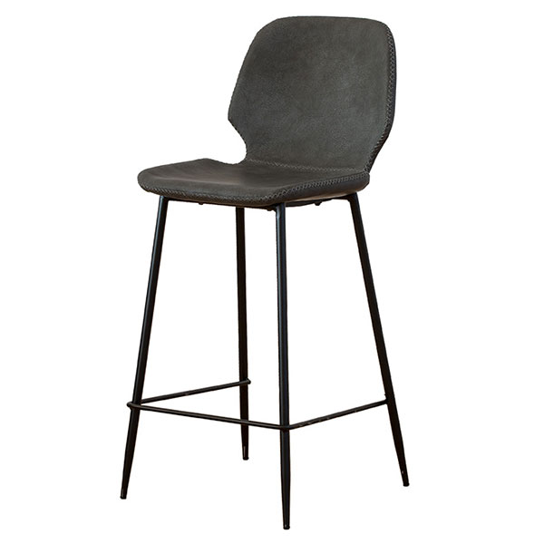 כסא בר מובי אפור כהה