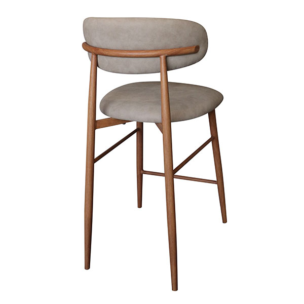 כסא בר אדוארדו דמוי עור