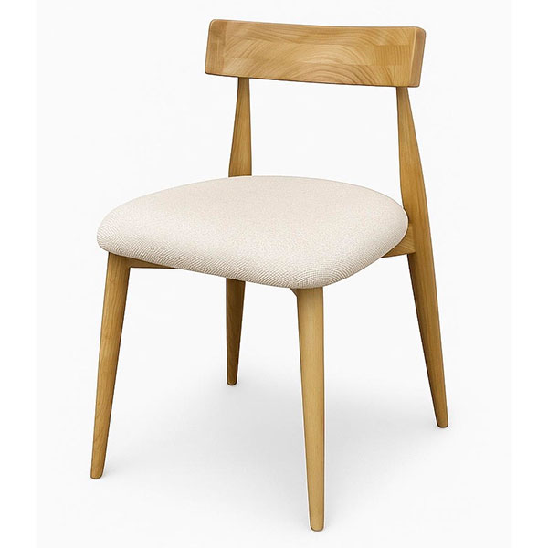 כסא פנטום עץ אלון מלא